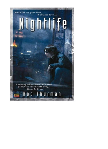 Nightlife (Cal Leandros, Book 1)