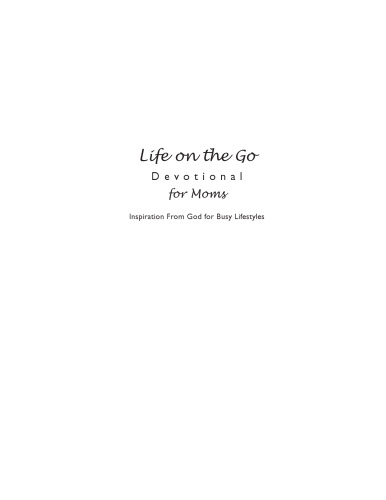Life on the Go Devotional for Moms