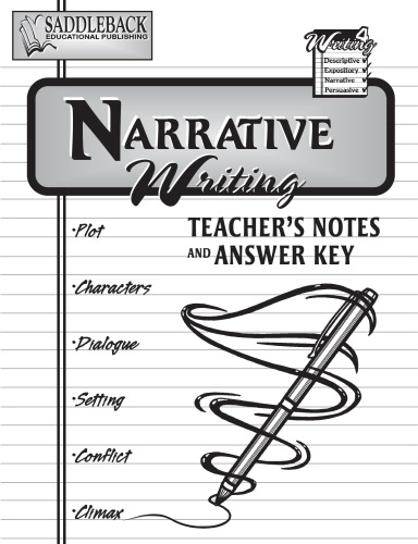 Narrative Teacher Notes (Writing 4 Series)