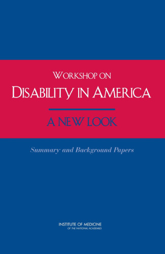 Workshop on Disability in America