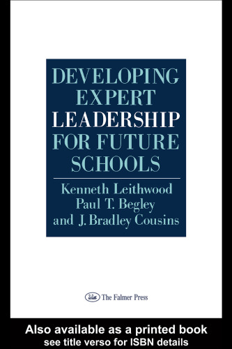 Developing Expert Leadership For Future Schools