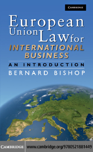 European Union Law for International Business: An Introduction