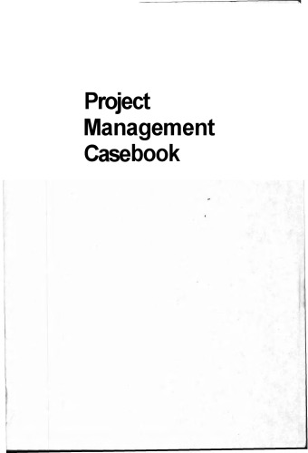 Project Management Casebook