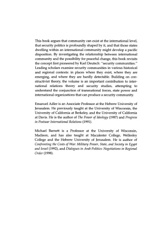 Security Communities