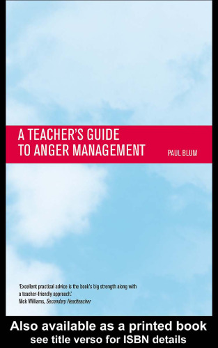 A Teacher's Guide to Anger Management