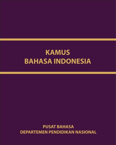 Kamus besar bahasa Indonesia