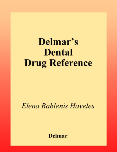 Delmar's Dental Drug Reference