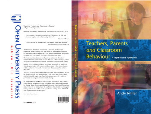 Teachers, Parents and Classroom Behaviour