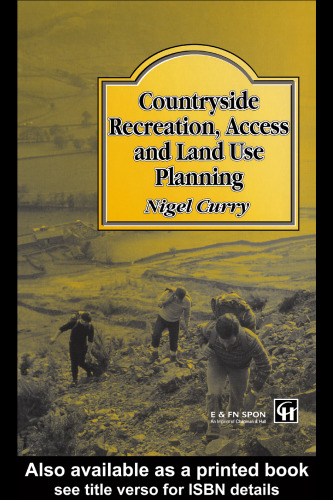 Countryside Recreation, Access and Land Use Planning