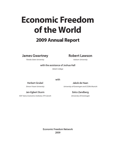 Economic Freedom of the World 2009