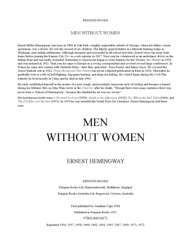 Men Without Women