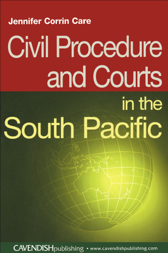 Civil Procedure & Courts in the South Pacific (South Pacific Law)