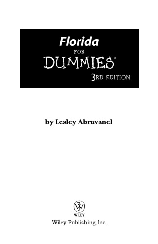 Florida For Dummies (Dummies Travel)