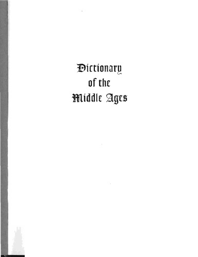 Dictionary of the Middle Ages. Vol. 2. Augustinus Triumphus - Byzantine Literature