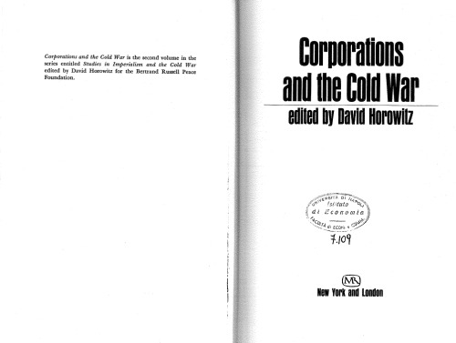 Corporations and the Cold War