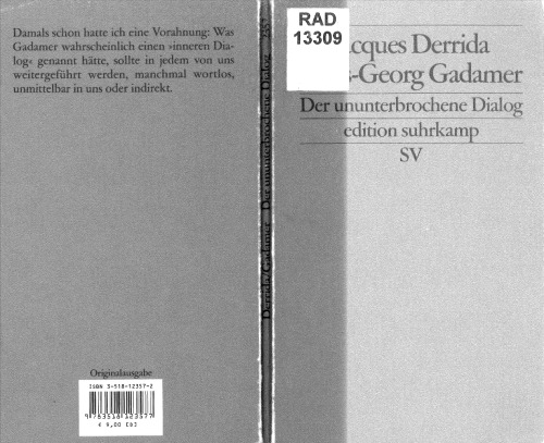 Der ununterbrochene Dialog