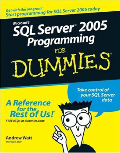 Microsoft SQL Server 2005 programming for dummies