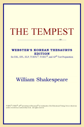 The Tempest (Webster's Korean Thesaurus Edition)