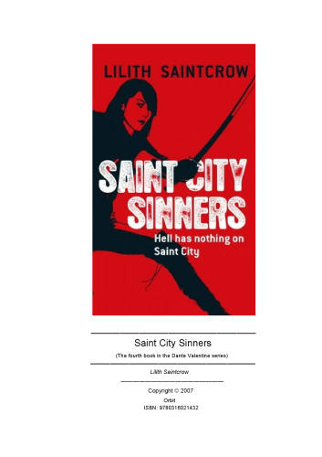 Saint City Sinners (Dante Valentine, Book 4)