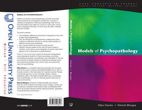 Models of Psychopathology (Core Concepts in Therapy)