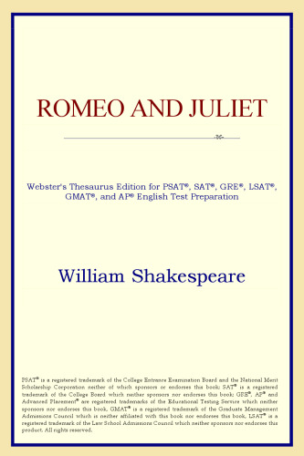 Romeo and Juliet (Webster's Thesaurus Edition)