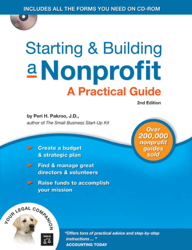 Starting & Building a Nonprofit: A Practical Guide, 2nd edition