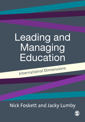 Leading and Managing Education: International Dimensions (Centre for Educational Leadership & Management)