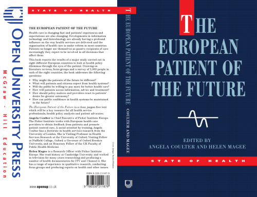 The European Patient Of The Future (State of Health)
