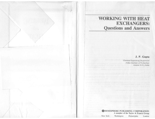 Working With Heat Exchangers - Questions and Answers