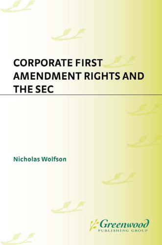 Corporate First Amendment Rights and the SEC