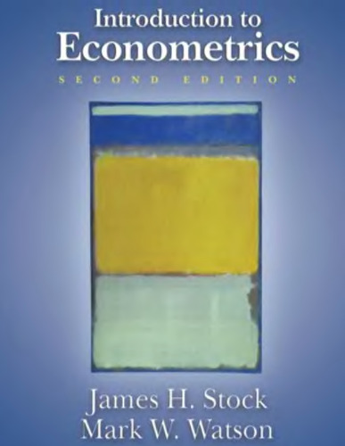 Introduction to Econometrics, 2nd Edition