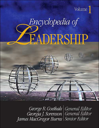 Encyclopedia of Leadership 4 vol. set