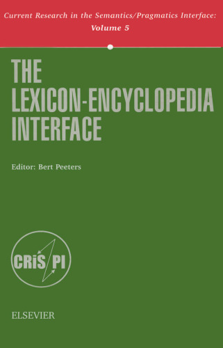 The Lexicon-Encyclopedia Interface