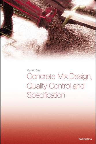 Concrete Mix Design, Quality Control and Specification