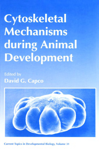 Cytoskeletal Mechanisms during Animal Development