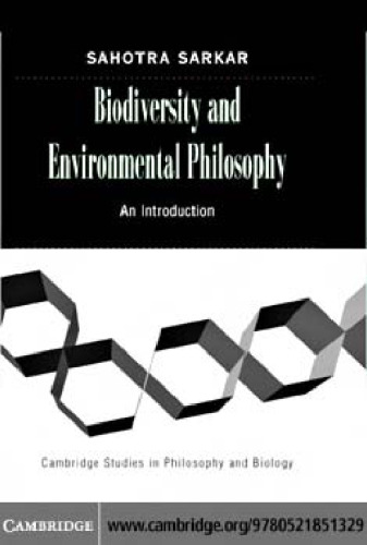 Biodiversity and Environmental Philosophy: An Introduction