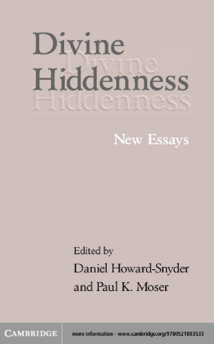 Divine Hiddenness: New Essays