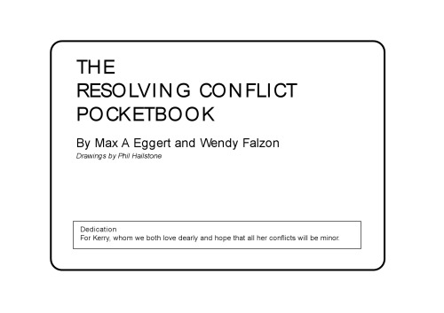 Resolving Conflict (Management Pocketbooks)