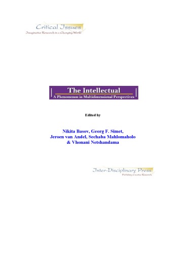 The Intellectual: A Phenomenon in Multidimensional Perspectives