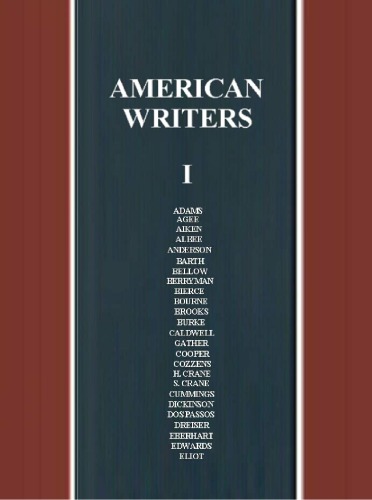 American Writers, Volume 1