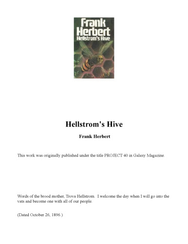 Hellstrom's Hive