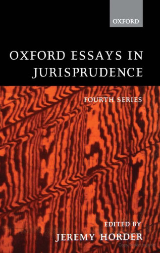 Oxford Essays in Jurisprudence: Fourth Series
