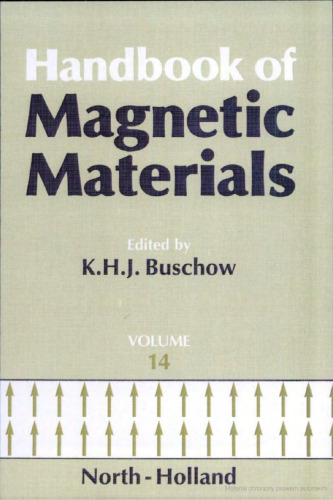 Handbook of Magnetic Materials, Volume 14 (Handbook of Magnetic Materials Series)