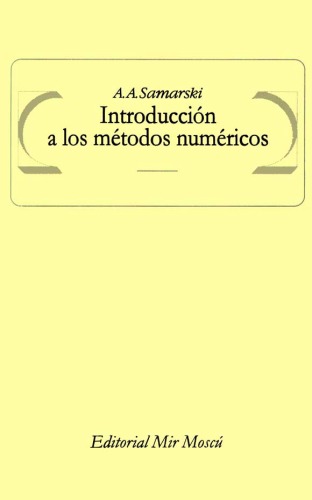 Introducción a los Métodos Numéricos
