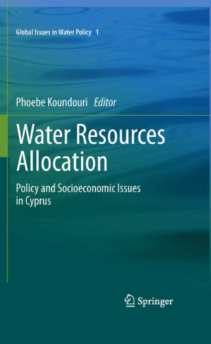 Water Resources Allocation: Policy and Socioeconomic Issues in Cyprus