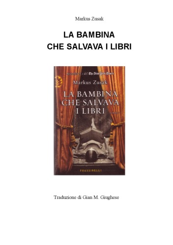 La bambina che salvava i libri