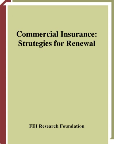 Commercial Insurance: Strategies for Renewal