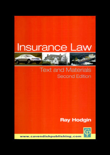 Insurance Law: Text & Materials 2 e