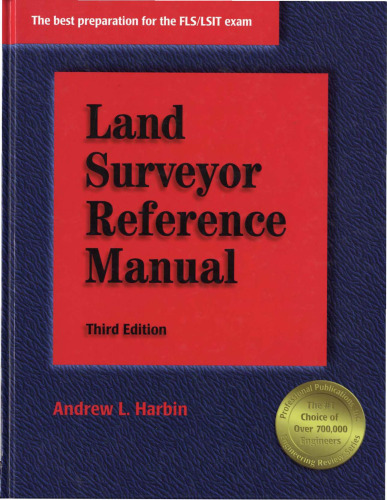 Land Surveyor Reference Manual