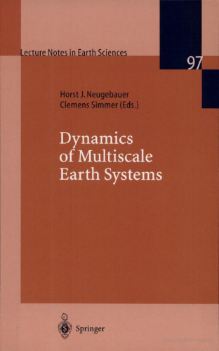 Dynamics of Multiscale Earth Systems